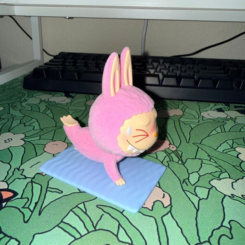POP MART The Monsters Lazy Yoga Sweating Figure